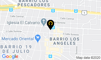 Mapa de Comercial California en Managua