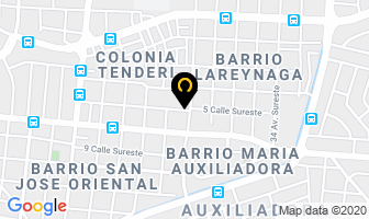 Mapa de Comercial Lila en Managua