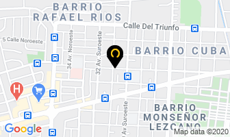 Mapa de Comida Rapida Silvio en Managua
