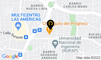 Mapa de Computer Partner en Managua