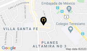 Mapa de Construcciones Nabla en Managua