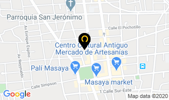 Mapa de Consultorio Psicológico Transformando Senderos en Masaya