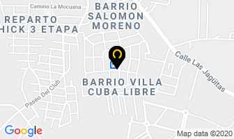 Mapa de Cooperativa Divina Luz en Managua