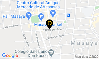 Mapa de Corona en Masaya