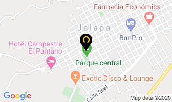Mapa de Corona en Jalapa