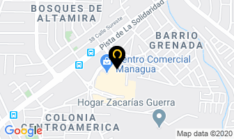Mapa de CorporaciÓn Coreal en Managua
