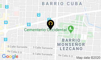 Mapa de Cortinica en Managua