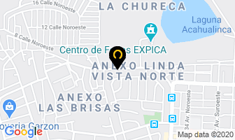 Mapa de Covenic en Managua