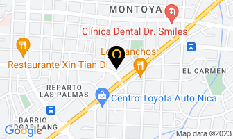 Mapa de Cr Comercial en Managua