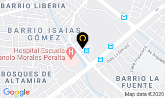 Mapa de Cracco en Managua