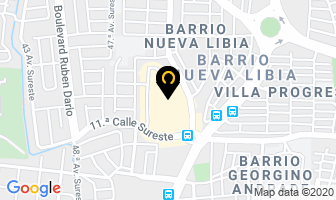 Mapa de Creaciones Kathy en Managua