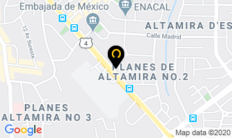 Mapa de Credit-oro en Managua