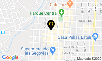 Mapa de Credomatic en Estelí