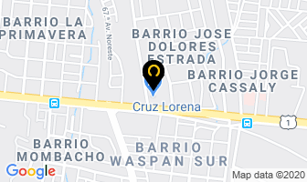 Mapa de Cruz Lorena, S.a. en Managua