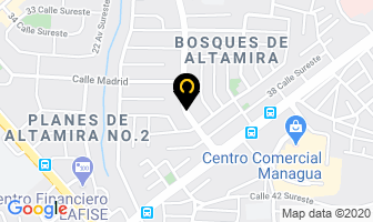 Mapa de Decal Solution Publicidad en Managua