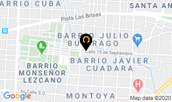 Mapa de Deco Marmol en Managua