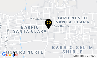 Mapa de Decoraciones Jarithza en Managua