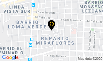 Mapa de Despacho Legal Alguera Tardencilla & Asociados en Managua