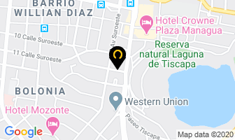 Mapa de Distelsa en Managua