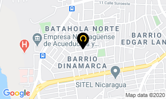 Mapa de Domingo Alberto Torrez- Construcciones en Managua