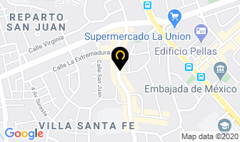 Mapa de Don Parrillon en Managua