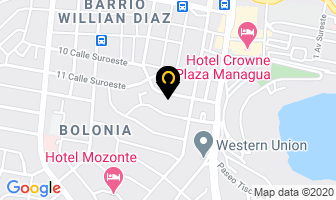 Mapa de Dpesa en Managua
