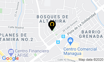 Mapa de Dra, Alexa Palma Meyer en Managua