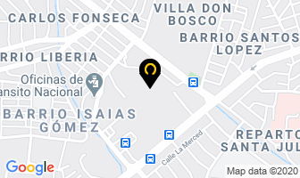 Mapa de El Boton en Managua
