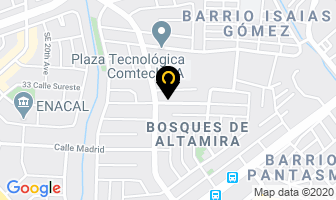 Mapa de El Buen Pan en Managua