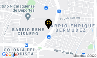Mapa de El Centro, S.a. en Managua