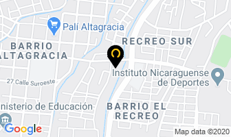 Mapa de El Maestro De Las Cocinas en Managua