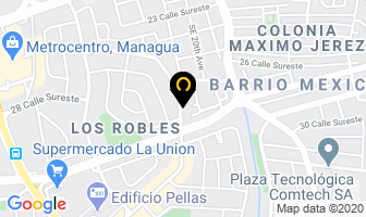 Mapa de El Potrero en Managua