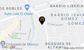 Mapa de Electro Consultorias, S.a. en Managua