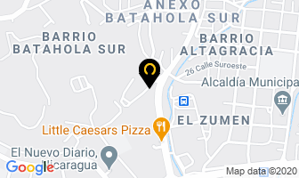 Mapa de Empresa Constructora Tres en Managua