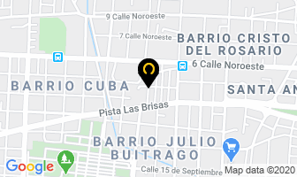 Mapa de Empris en Managua