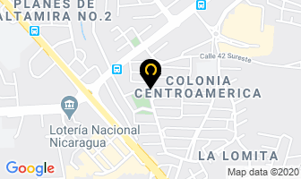 Mapa de Encuadernacion Almendarez en Managua