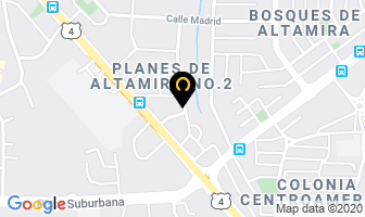 Mapa de Ernst & Young en Managua