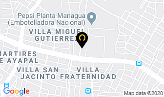 Mapa de Ersa en Managua
