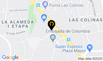 Mapa de Escasan en Managua