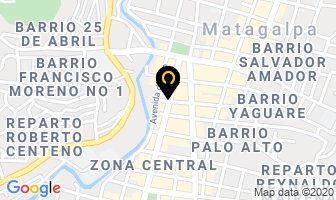 Mapa de Exclusividades Llevatelo en Matagalpa
