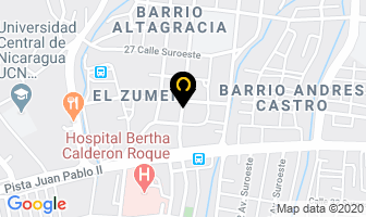 Mapa de Excursiones Dina en Managua