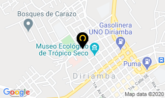 Mapa de Farmacia Cecilia en Diriamba