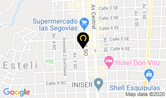 Mapa de Farmacia La UniÓn en Estelí