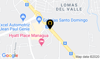 Mapa de Fashion Lab en Managua