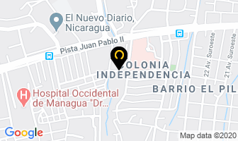 Mapa de F.e. Reyes, S.a. en Managua
