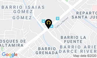 Mapa de FerreterÍa Transfer en Managua