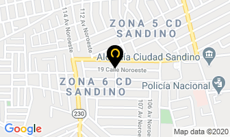 Mapa de Ferreteria Candy en Ciudad Sandino