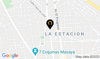 Mapa de FerreterÍa Junior en Masaya