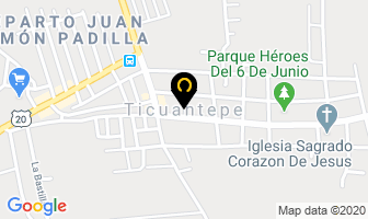 Mapa de Fibrotech en Ticuantepe