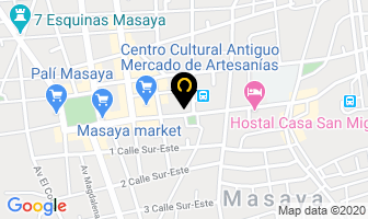 Mapa de Financiera Fama en Masaya
